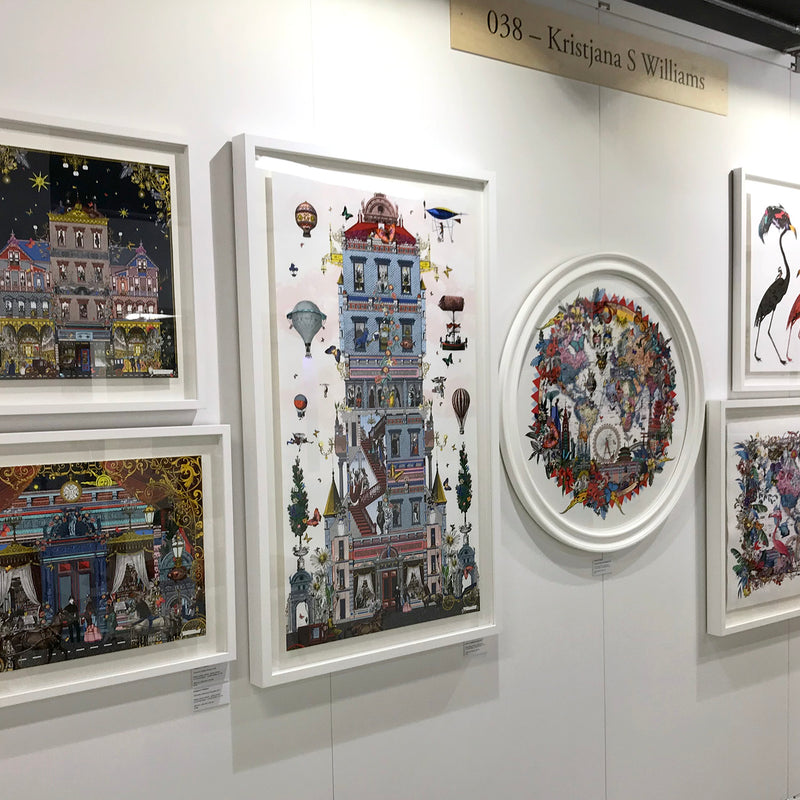 Hai Turn - Buildings of London - Art Print - Kristjana S Williams Studio