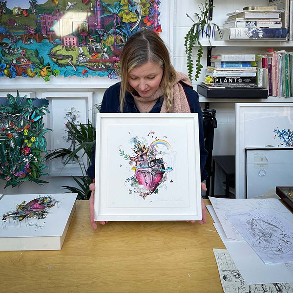 Heart of Nature - Art Print - Kristjana S Williams Studio