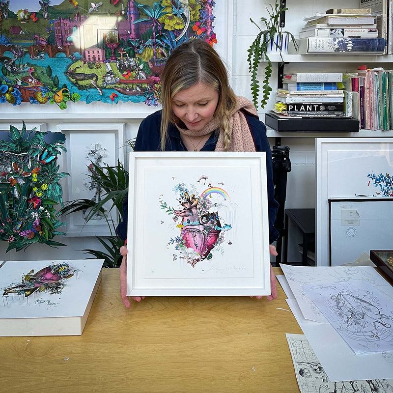 Heart of Nature - Art Print - Kristjana S Williams Studio