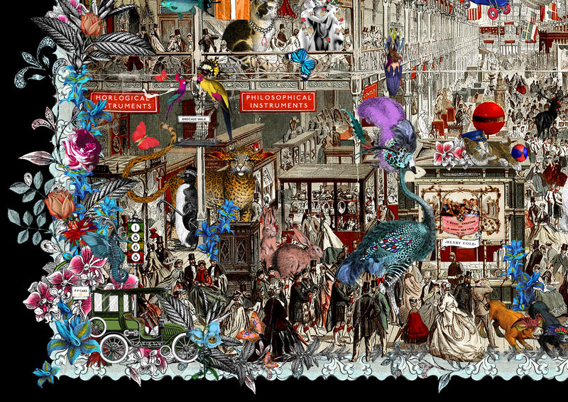 Henry Cole & The Great Exhibition 1851 - Art Print - Kristjana S Williams Studio