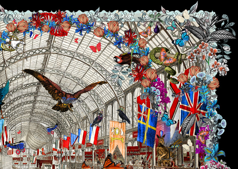 Henry Cole & The Great Exhibition 1851 - Art Print - Kristjana S Williams Studio