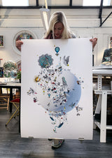 Hera Hnottur - Art Print - Kristjana S Williams Studio