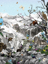 The Himalayan Mountains Wall Mural - Kristjana S Williams Studio