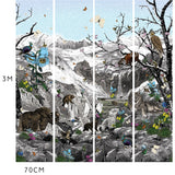 The Himalayan Mountains Wall Mural - Kristjana S Williams Studio
