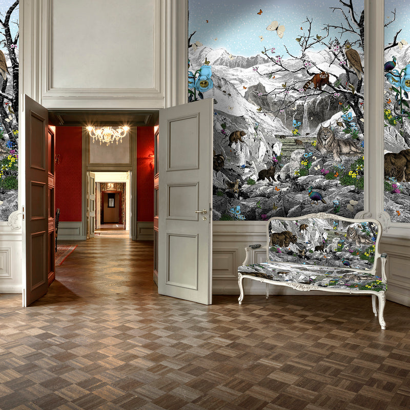 The Himalayan Mountains Wall Mural - Kristjana S Williams Studio