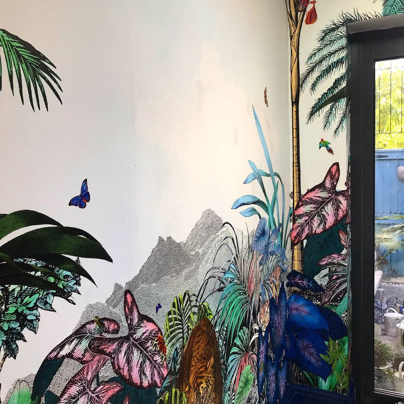 Yasmin Jungle Wall Mural - Kristjana S Williams Studio
