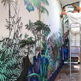 Yasmin Jungle Wall Mural - Kristjana S Williams Studio