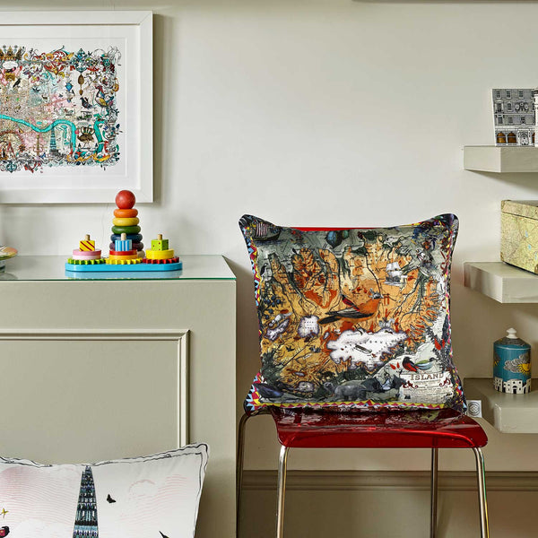 Iceland Cushion - Kristjana S Williams Studio