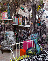 Ink Forest Wall Mural - Kristjana S Williams Studio
