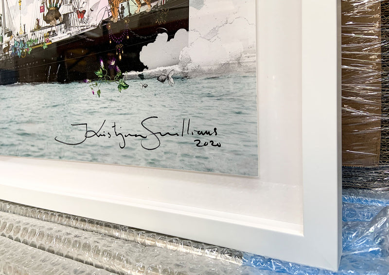 Intrepid London Ship - Art Print - Kristjana S Williams Studio