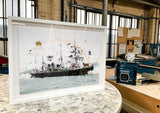 Intrepid London Ship - Art Print - Kristjana S Williams Studio