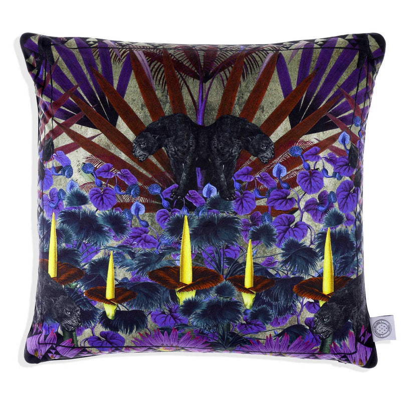 Jungle Rising Cushion - Kristjana S Williams Studio