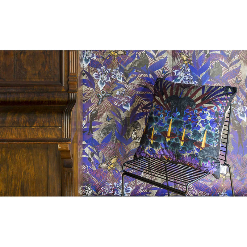 Jungle Rising Cushion - Kristjana S Williams Studio