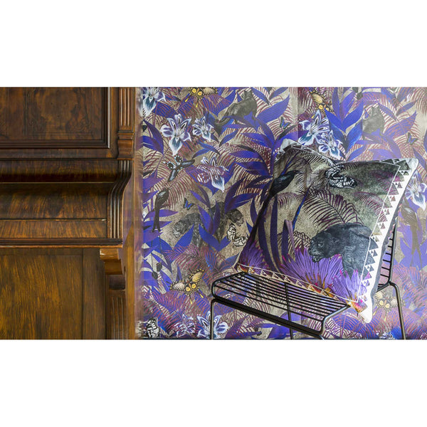 Jungle Rising Cushion - Kristjana S Williams Studio