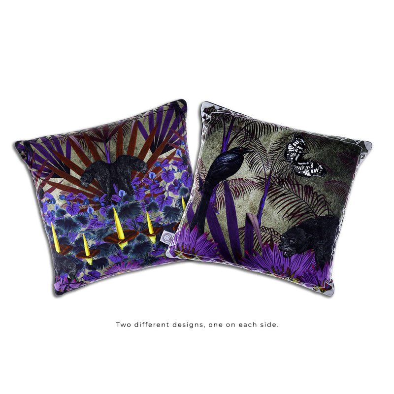 Jungle Rising Cushion - Kristjana S Williams Studio