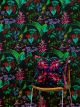 Kirsuberja Vines Wallpaper - Aubergine - Kristjana S Williams Studio