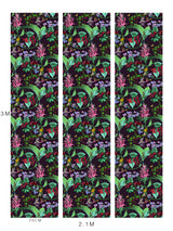 Kirsuberja Vines Wallpaper - Aubergine - Kristjana S Williams Studio
