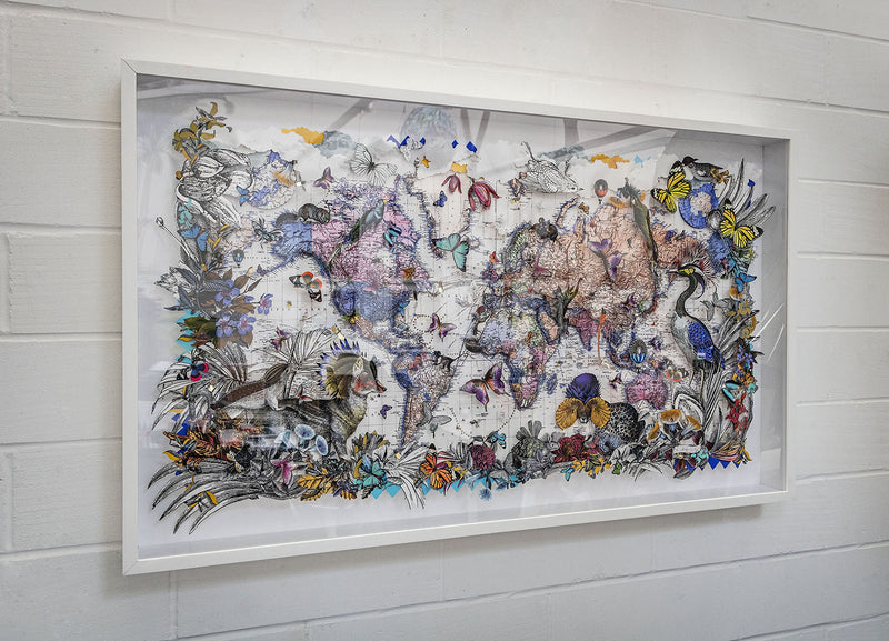 Heimshorna Fox World Map - Original Artwork 2021 - Kristjana S Williams Studio