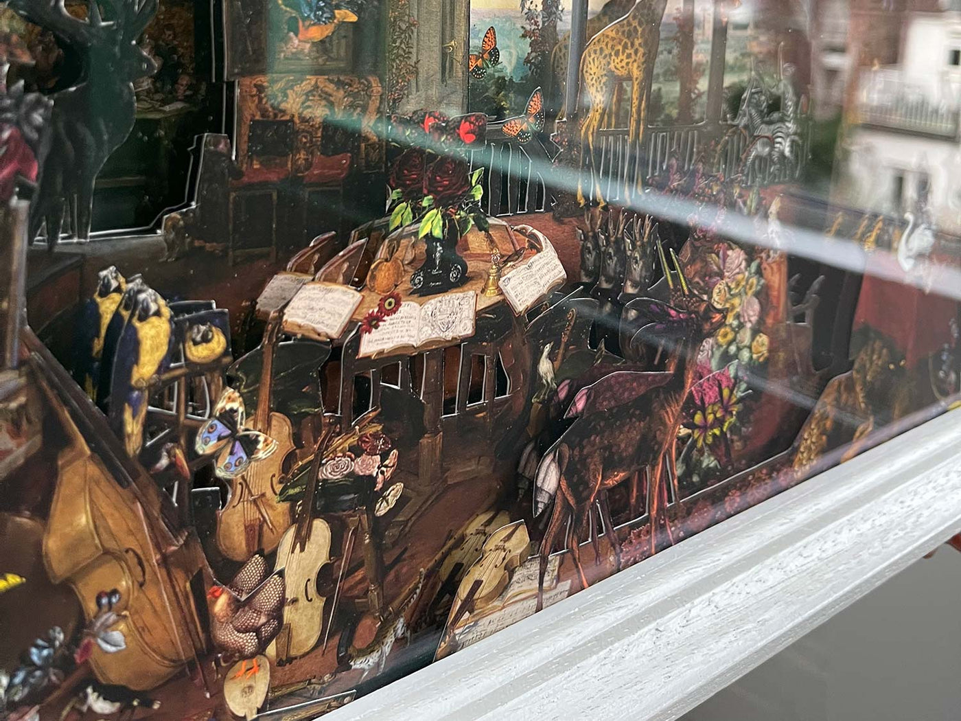 Oliu heimur - Listen In - 1618 Flemish Masters - Diorama