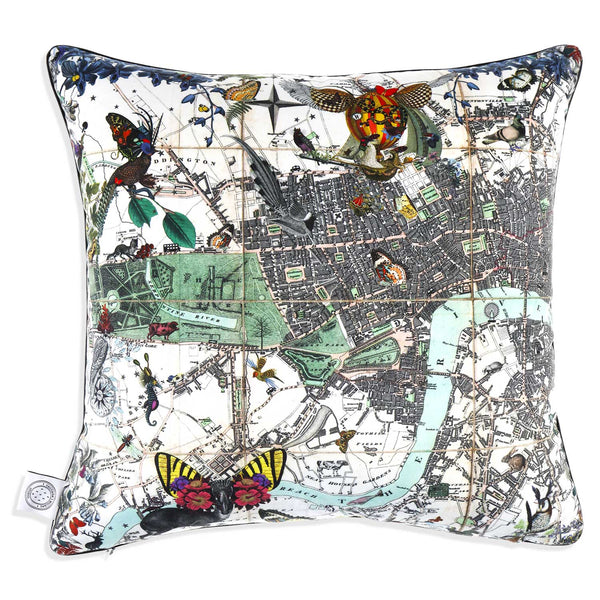 Lundunar Kort Cushion - Kristjana S Williams Studio