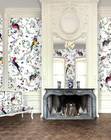 Lear White Wallpaper - Kristjana S Williams Studio