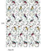 Lear White Wallpaper - Kristjana S Williams Studio