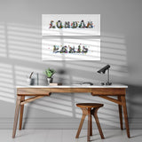London Letur - Eg tek ofan - Art Print - Kristjana S Williams Studio