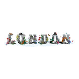 London Letur - Eg tek ofan - Art Print - Kristjana S Williams Studio