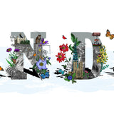 London Letur - Eg tek ofan - Art Print - Kristjana S Williams Studio