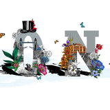 London Letur - Eg tek ofan - Art Print - Kristjana S Williams Studio