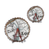 London Eye - Shaped Cushion - Kristjana S Williams Studio