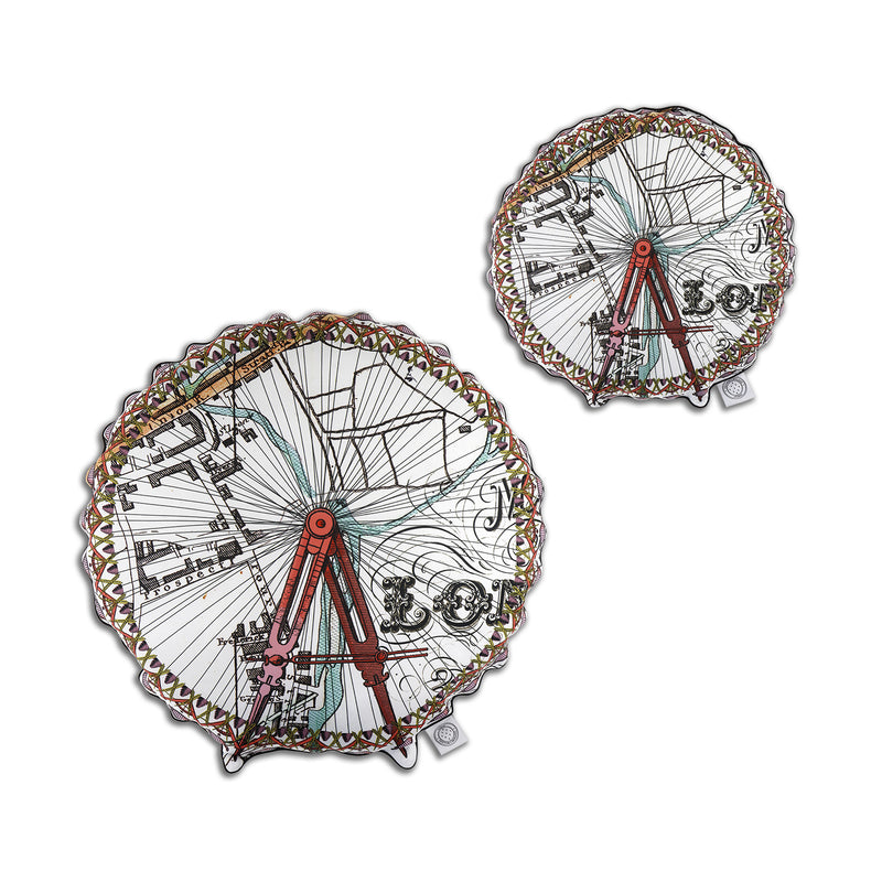 London Eye - Shaped Cushion - Kristjana S Williams Studio
