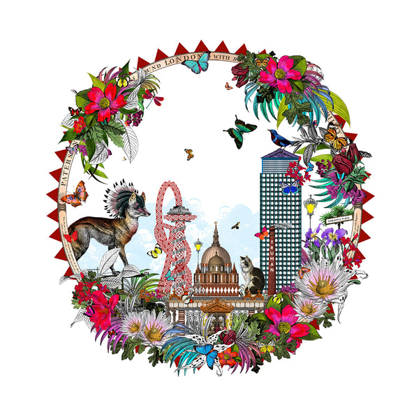 London Hringlaga Trilogy - East - Art Print - Kristjana S Williams Studio