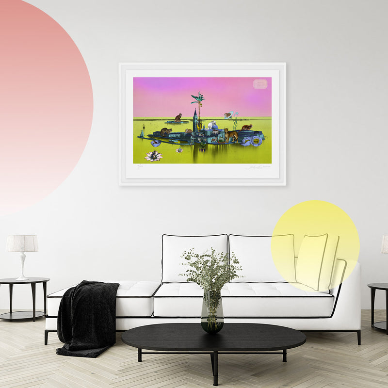 Luminous Gatti Eyja - Art Print - Kristjana S Williams Studio