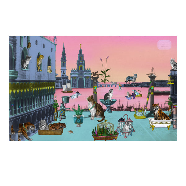 Luminous Laguna Dyranna - Art Print - Kristjana S Williams Studio
