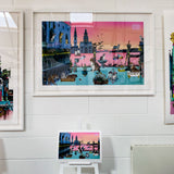 Luminous Laguna Dyranna - Art Print - Kristjana S Williams Studio
