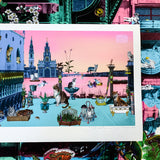 Luminous Laguna Dyranna - Art Print - Kristjana S Williams Studio
