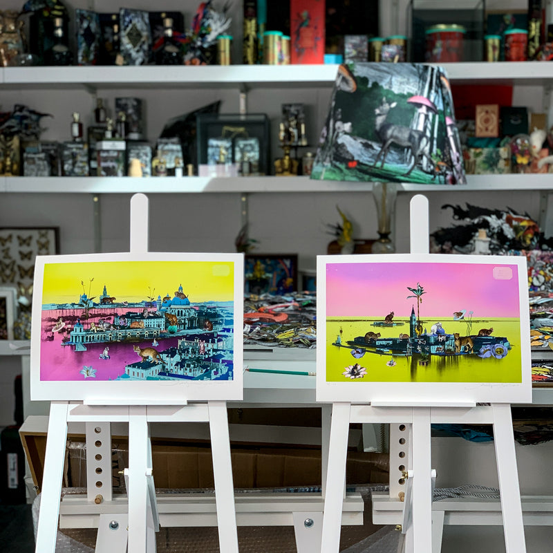 Luminous Animali Tangi - Art Print - Kristjana S Williams Studio