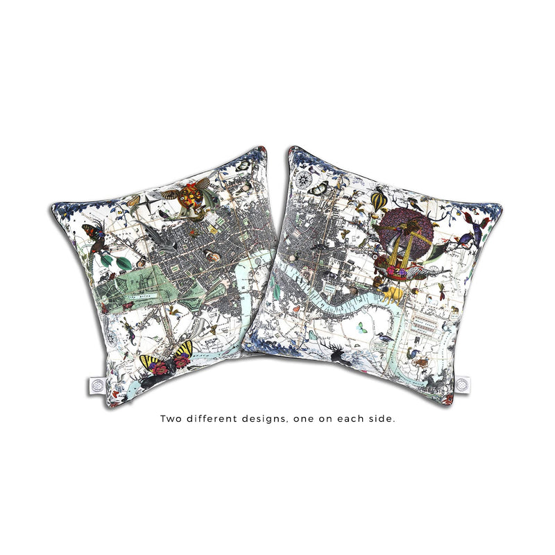 Lundunar Kort Cushion - Kristjana S Williams Studio