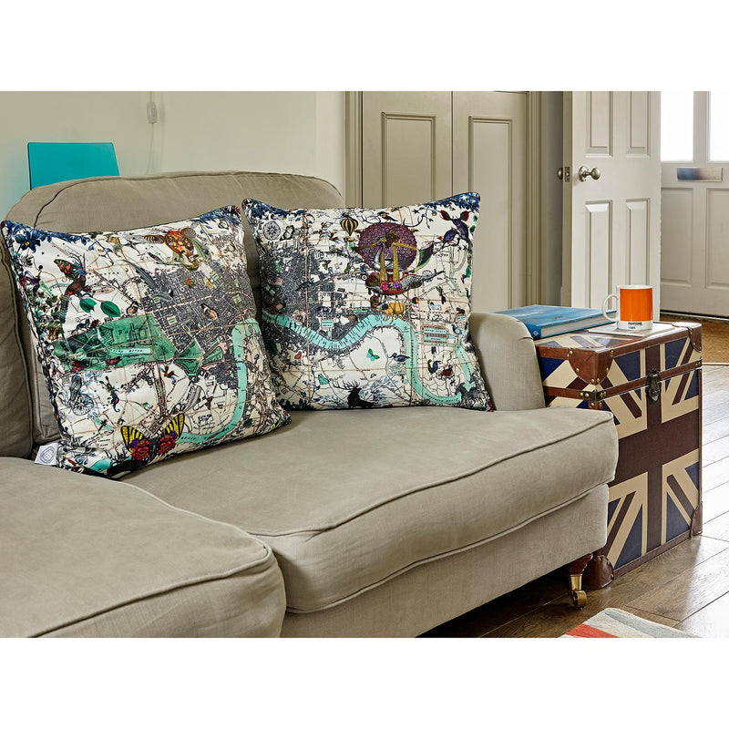 Lundunar Kort Cushion - Kristjana S Williams Studio