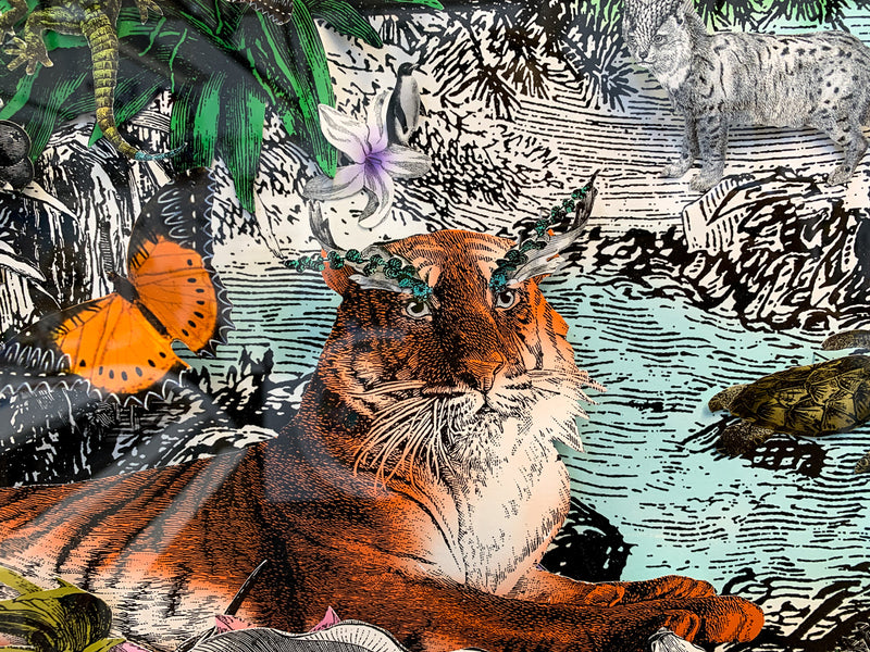 Majestic Beast’s ‘Vin’ Jungle - Original 2020 - Kristjana S Williams Studio