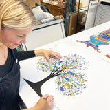 Map Hatter Spade - Alice Tree - Art Print - Kristjana S Williams Studio