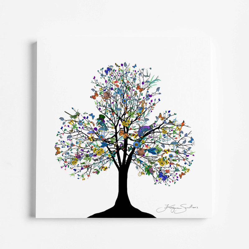 Map Hatter Spade - Alice Tree - Art Print - Kristjana S Williams Studio