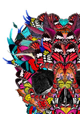 McQueen Kupa in Mexico - Art Print - Kristjana S Williams Studio