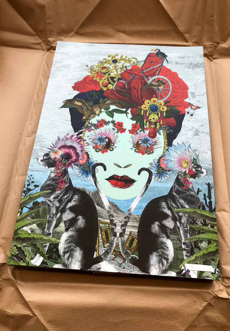Mexican Sky Portrait - Art Print - Kristjana S Williams Studio
