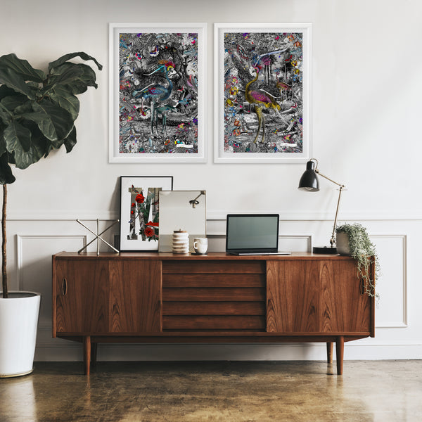 Astrikur Gullni - Art Print - Kristjana S Williams Studio