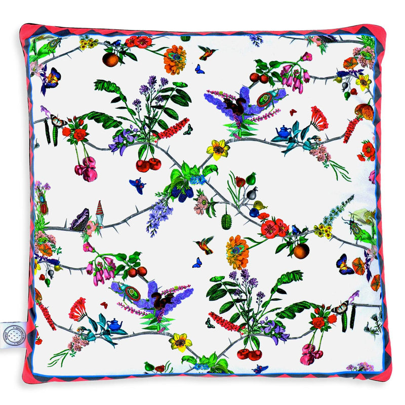 Ofinn Thorn Cushion - White - Kristjana S Williams Studio