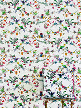 Ofinn Thorn Wallpaper - Crisp White - Kristjana S Williams Studio