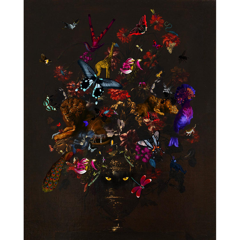 Oliu Kisa - Yellow Eyes - Art Print - Kristjana S Williams Studio
