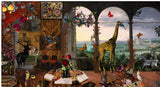 Oliu Heimur - Listen in - 1618 Flemish Master - Art Print - Kristjana S Williams Studio